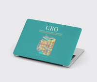 Thumbnail for Girona–Costa Brava Airport (GRO) design on turquoise MacBook case