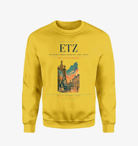Thumbnail for Metz–Nancy–Lorraine Airport (ETZ) design on yellow sweatshirt