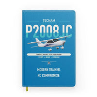 Thumbnail for Tecnam P2008JC NG design on turquoise notebook