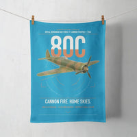 Thumbnail for IAR 80C design on turquoise towel