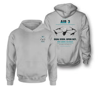 Thumbnail for DJI Air 3 design on light gray hoodie
