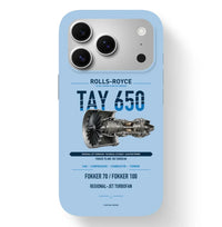Thumbnail for TAY 650 Case design on light blue iphone case