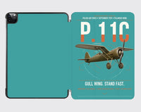 Thumbnail for PZL P.11c design on turquoise ipad tablet case