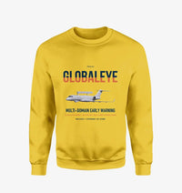 Thumbnail for Saab GlobalEye design on yellow sweatshirt