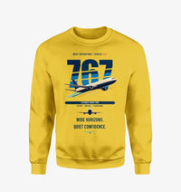 Thumbnail for Boeing 767-300ER design on yellow sweatshirt