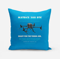 Thumbnail for DJI Matrice 300 RTK design on turquoise pillow
