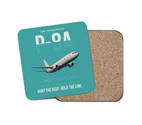 Thumbnail for P-8A Poseidon design on turquoise 1 piece coaster
