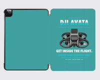 Thumbnail for DJI Avata design on turquoise ipad tablet case