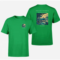 Thumbnail for VINTAGE G4531 - The Dawn Dispersal - Double-Side T-Shirt design on green double side t shirt