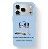 Thumbnail for E-4B Nightwatch design on light blue magsafe iphone case, for iPhone 17 Pro
