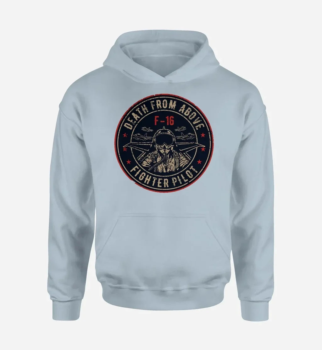Fighter Jet 16 - Death Hoodie - view 8