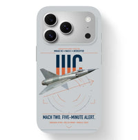 Thumbnail for Dassault Mirage IIIC design on light gray magsafe iphone case, for iPhone 17 Pro