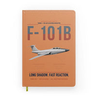 Thumbnail for F-101B Voodoo design on orange notebook