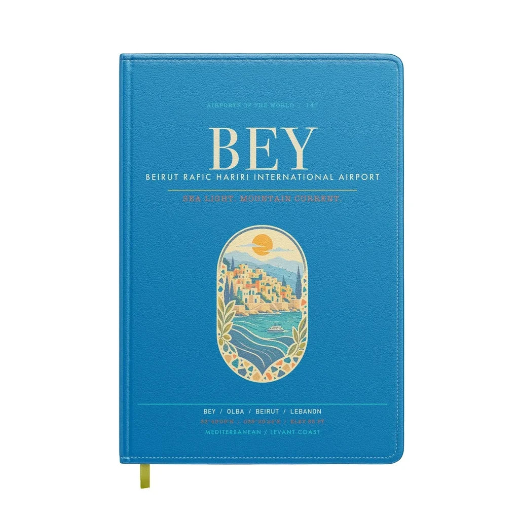 Beirut Rafic Hariri International Airport BEY - Levantine Sea Current - Turquoise