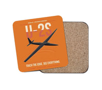 Thumbnail for U-2S Dragon Lady design on orange 1 piece coaster