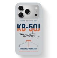 Thumbnail for KB-50J Superfortress design on light gray magsafe iphone case, for iPhone 17 Pro