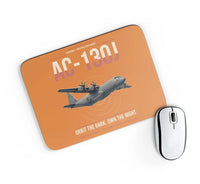 Thumbnail for AC-130J Ghostrider design on orange rectangle mouse pad