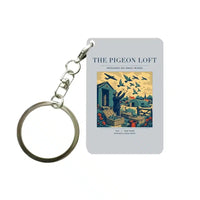 Thumbnail for VINTAGE G4526 - The Pigeon Loft - Designed Key Chain design on lightgray