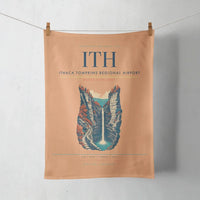 Thumbnail for Ithaca Tompkins Regional Airport (ITH) design on orange towel