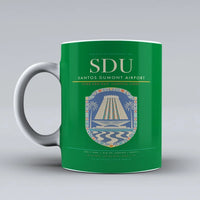 Thumbnail for Dumont Airport SDU Mug design on green santos