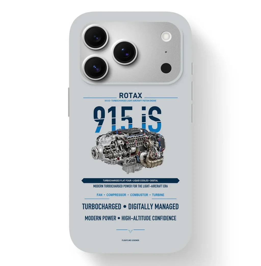 915 iS Case design on light gray iphone case