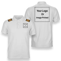 Thumbnail for Customisable Pilot Epaulettes Polo Shirt - view 10