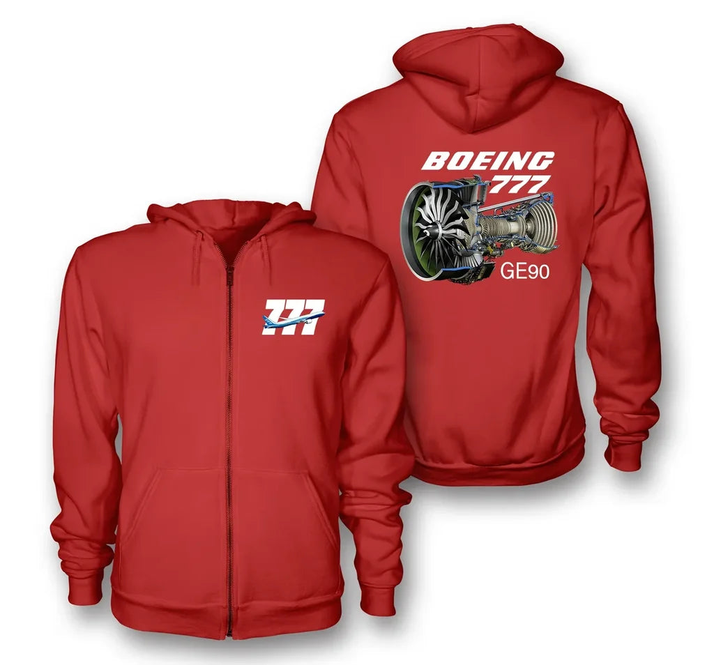 Customisable Boeing 777 Hoodie - view 10