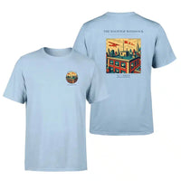 Thumbnail for VINTAGE G4312 - The Rooftop Windsock - Double-Side T-Shirt design on lightblue double side t shirt
