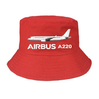 Thumbnail for The Airbus A220 summer hat - red