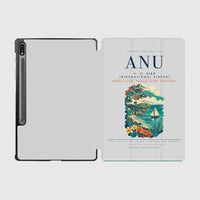 Thumbnail for V. C. Bird International Airport (ANU) design on light gray samsung tablet tablet case