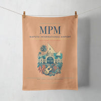 Thumbnail for Maputo International Airport (MPM) design on orange towel