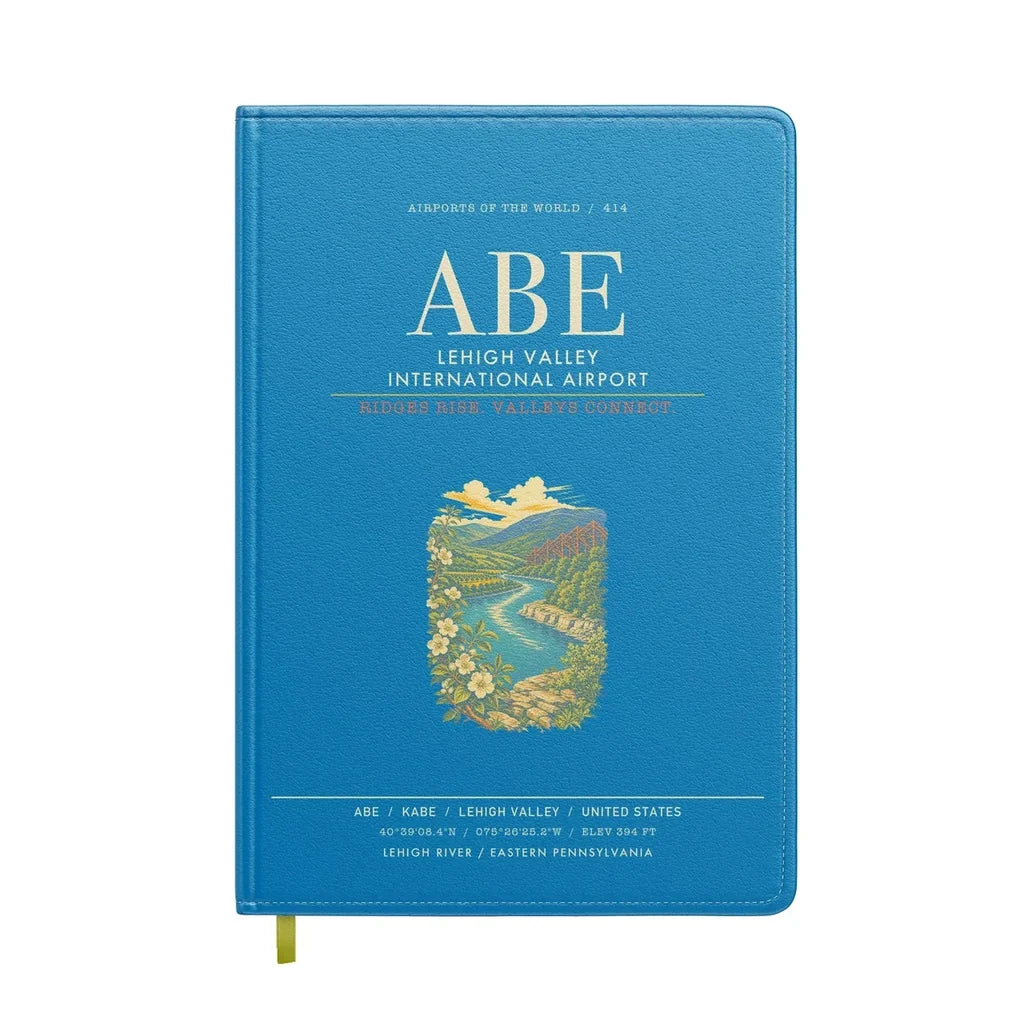Lehigh Valley International Airport Allentown-Bethlehem-Easton ABE - Turquoise
