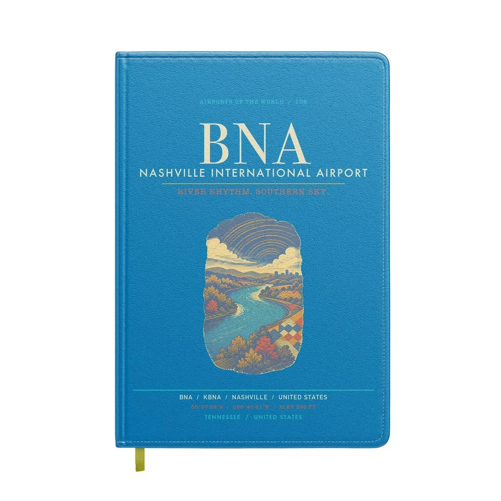 Nashville International Airport BNA - Turquoise