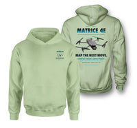 Thumbnail for DJI Matrice 4E design on light green hoodie