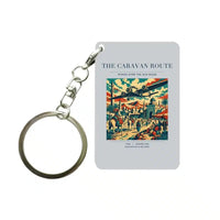 Thumbnail for VINTAGE G4040 - The Caravan Route - Designed Key Chain design on lightgray