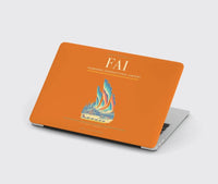 Thumbnail for Fairbanks International Airport (FAI) design on orange MacBook case