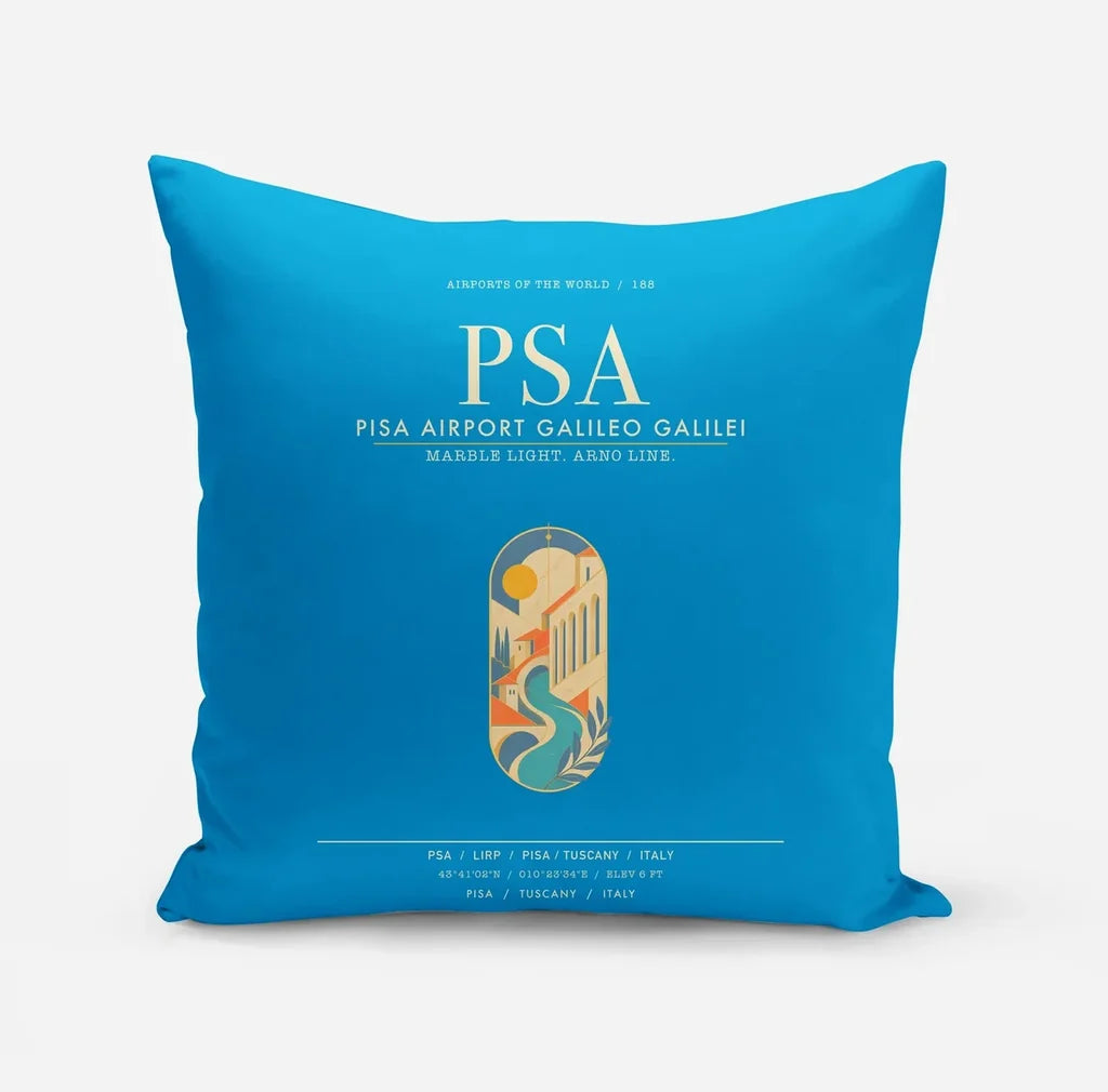 Pisa Airport Galileo Galilei PSA - Turquoise