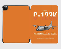 Thumbnail for C-123K Provider design on orange ipad tablet case