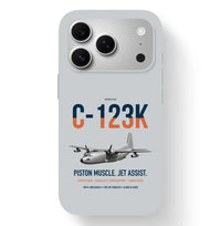 Thumbnail for C-123K Provider design on light gray magsafe iphone case, for iPhone 17 Pro