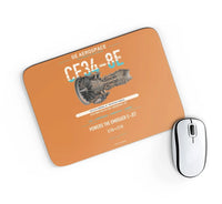 Thumbnail for CF34-8E design on orange rectangle mouse pad