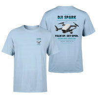 Thumbnail for DJI Spark design on light blue t shirt