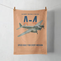 Thumbnail for Junkers Ju 88A-4 design on orange towel
