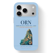 Thumbnail for Oran Airport (ORN) design on light blue iPhone 17 Pro MagSafe case
