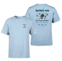 Thumbnail for DJI Matrice 400 design on light blue t shirt