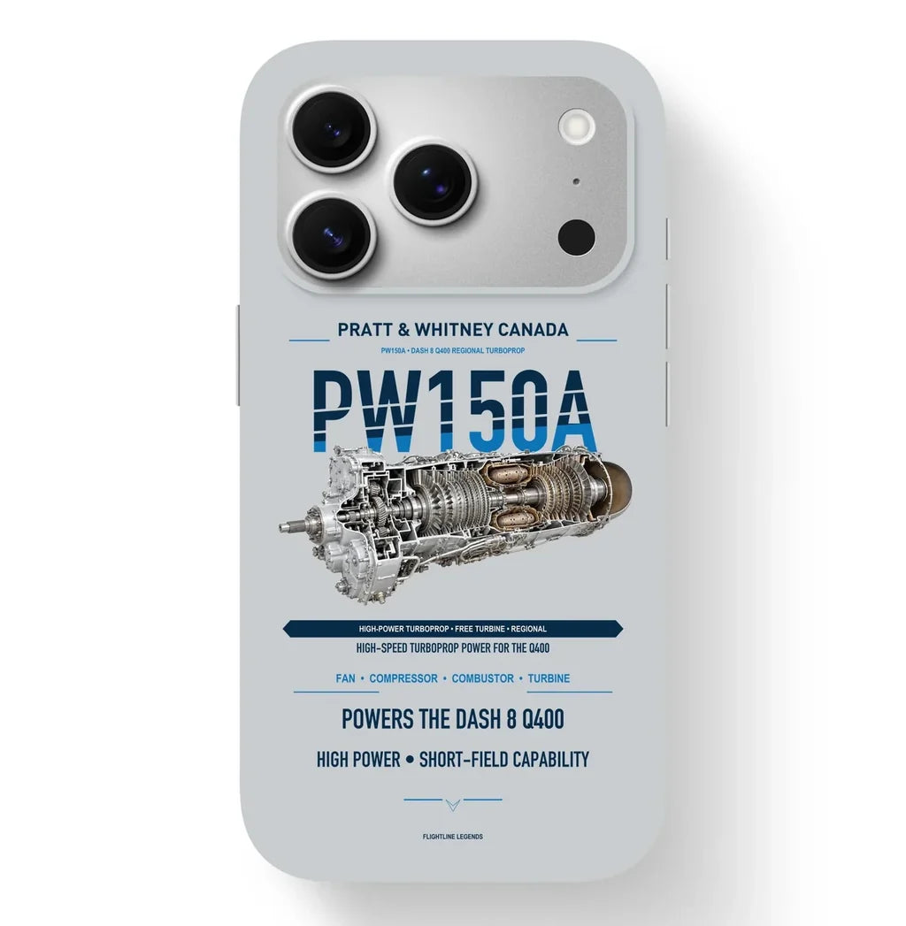 PW150A Case design on light gray iphone case