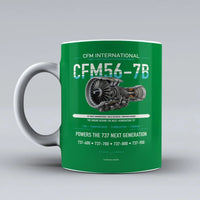 Thumbnail for Mug design on green cfm56 7b