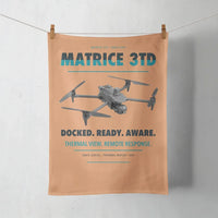 Thumbnail for DJI Matrice 3TD design on orange towel