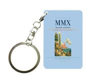 Thumbnail for Malmo Airport (MMX) design on light blue key chain
