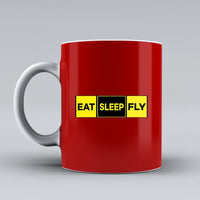 Thumbnail for Customisable Eat Sleep Fly Mug - view 10