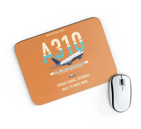 Thumbnail for Airbus A310-300P2F design on orange rectangle mouse pad